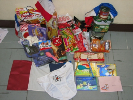 le butin recolte a la poste de La Paz : merci a to